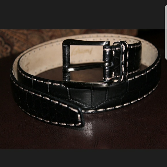 $995 NWOT BRIONI Italy Handmade Genuine ALLIGATOR - Picture 7 of 8